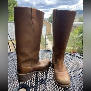 gorgeous wrangler campus boots